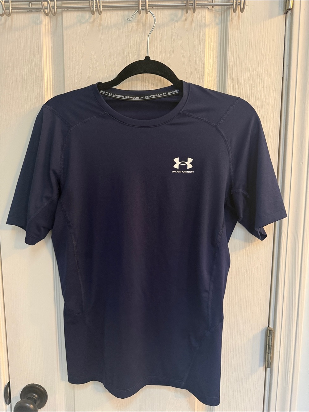 Under Armour Navy Short Sleeve HeatGear Athletic Tee